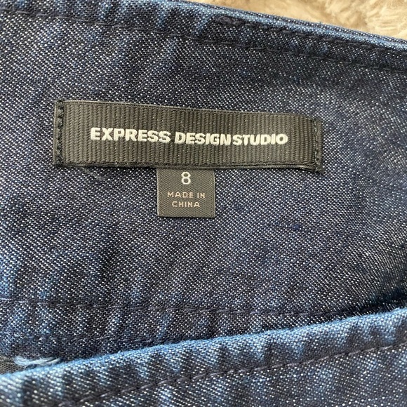 Express Design Studio Denim Skirt - Picture 5 of 5